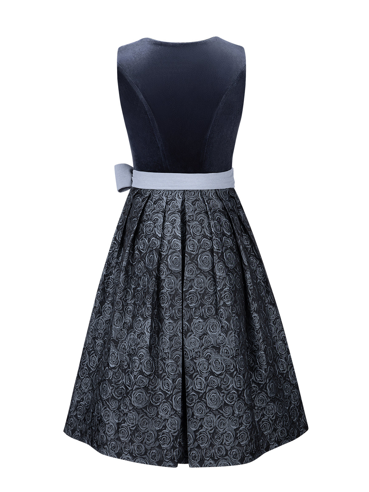 Klassisches Dirndl Kleid Nicole In Blau