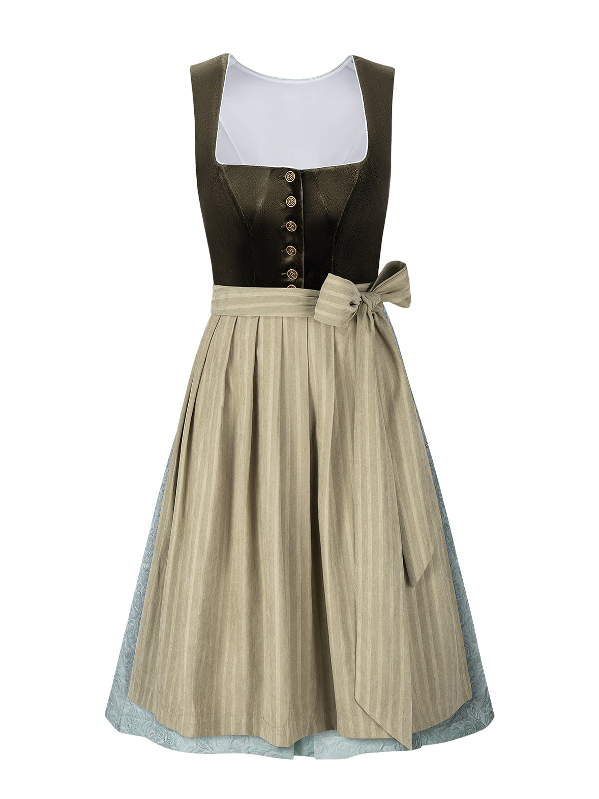 Festliches Dirndl Nicole In Grun für die Wiesn in Grün