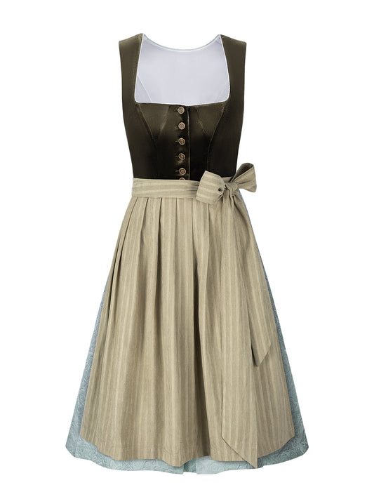 Festliches Dirndl Nicole In Grun für die Wiesn in Grün