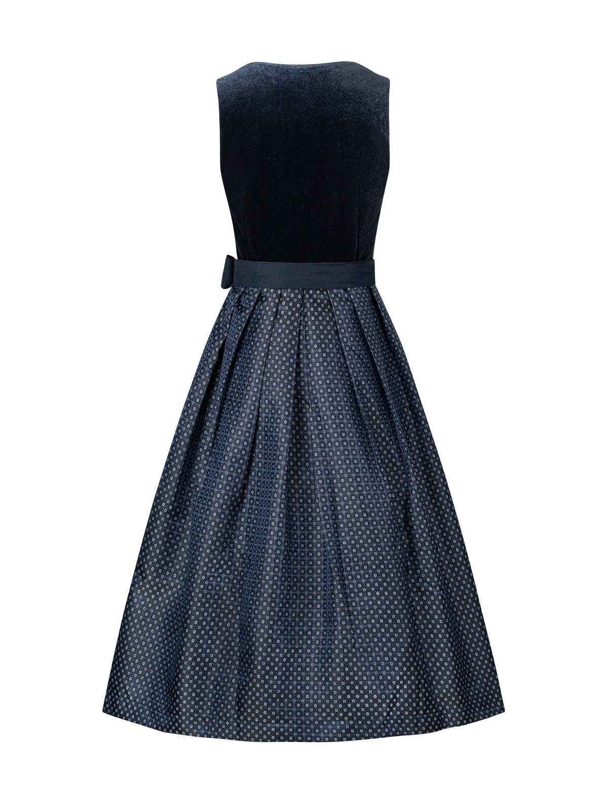 Dirndl Stella im traditionellen Trachtenstil in Blau