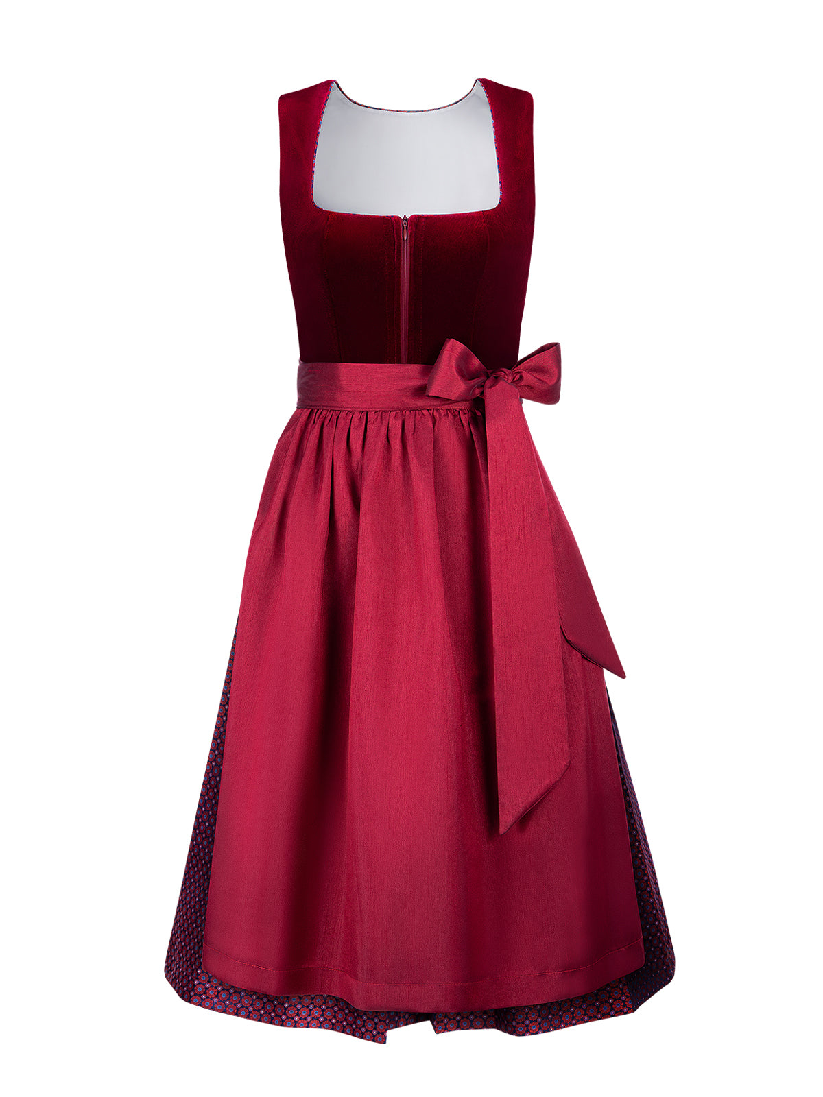 Damen Dirndl Massia für Oktoberfest in Rot