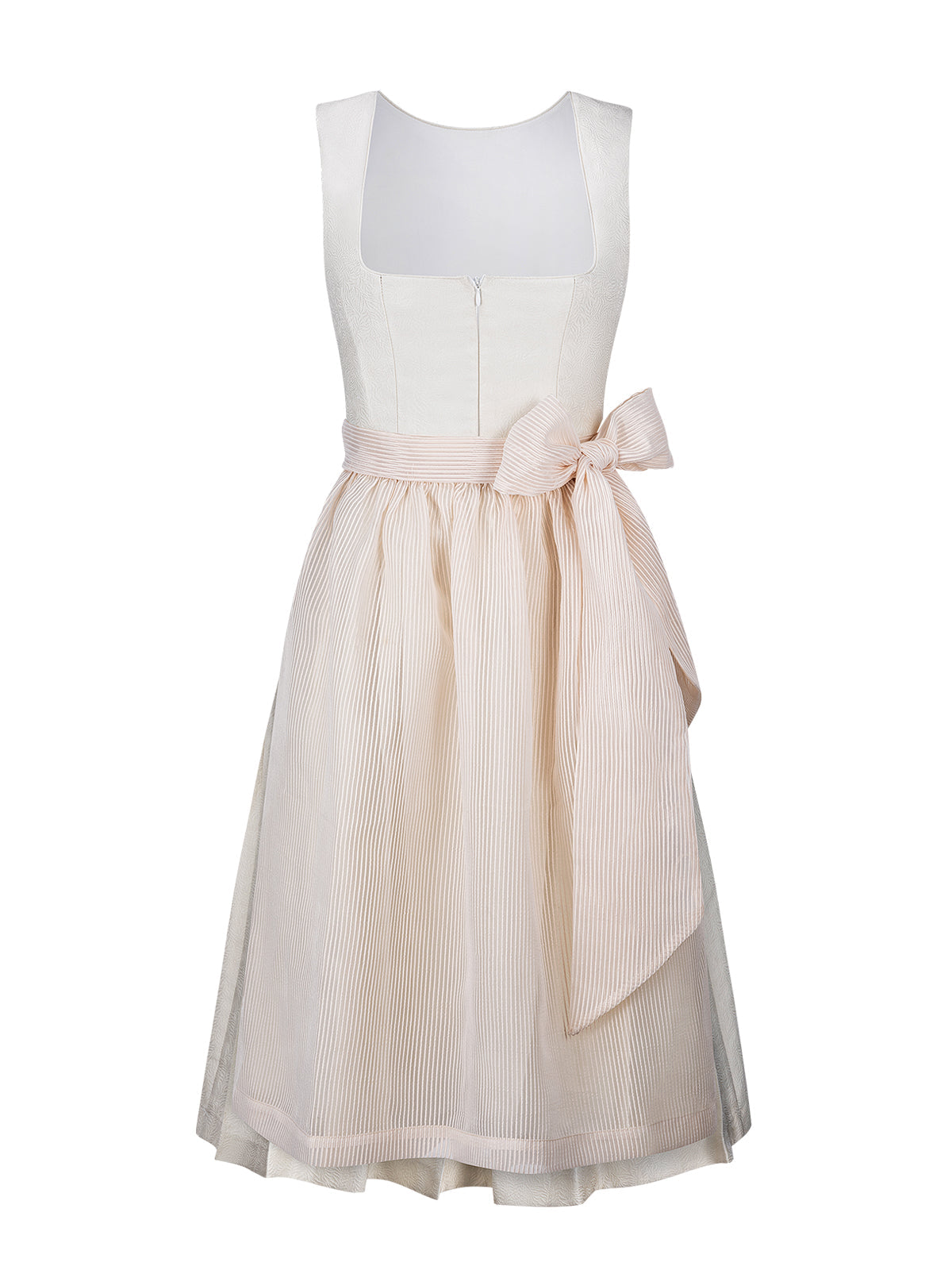 Klassisches Dirndl Kleid Weber In Beige