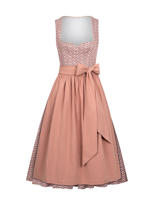 Trachtenkleid Raven mit elegantem Design in Rosa