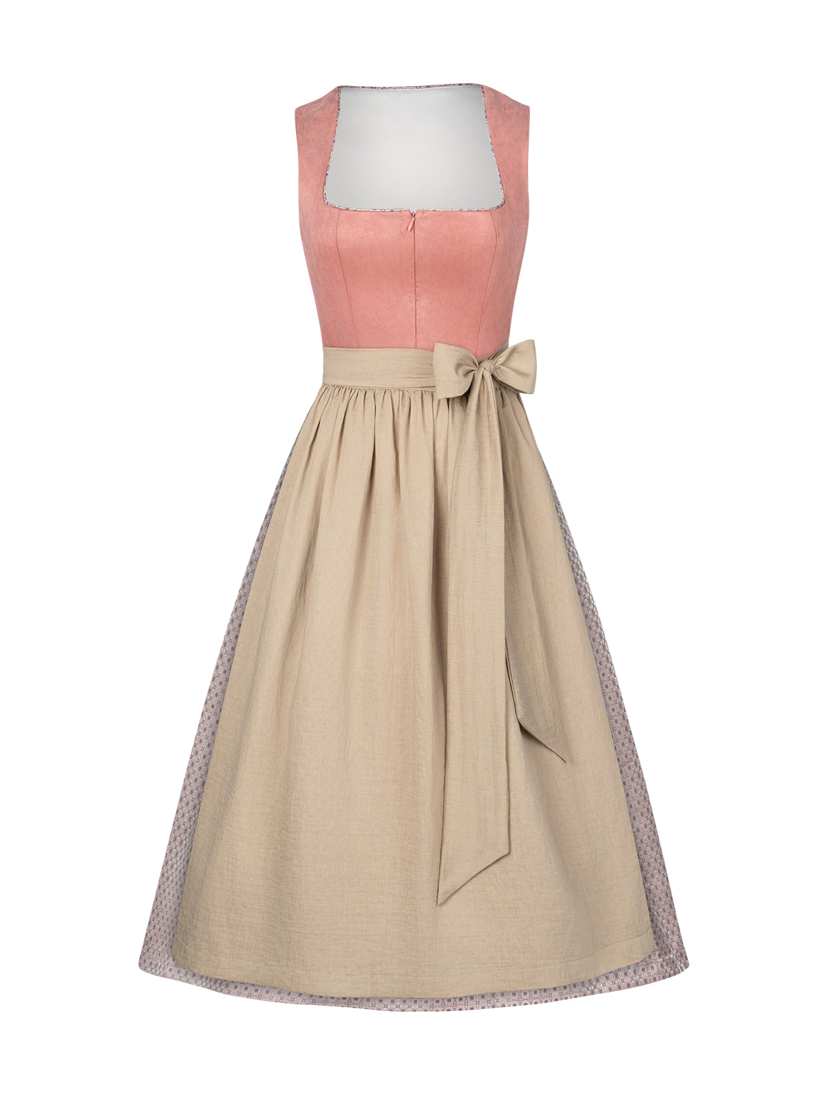 Klassisches Dirndl Kleid Celia in Rosa