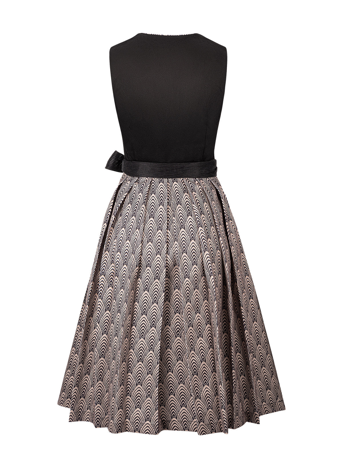 Damen Dirndl Veronika In Schwarzes für Oktoberfest