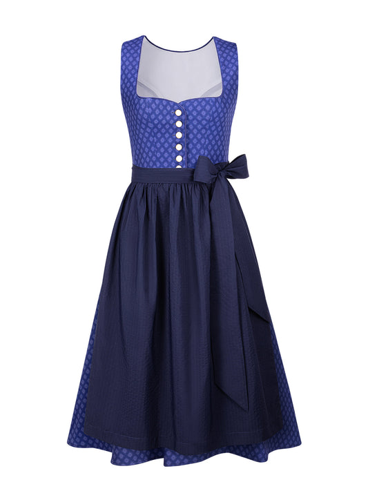 Festliches Dirndl Daniela In Blau für die Wiesn