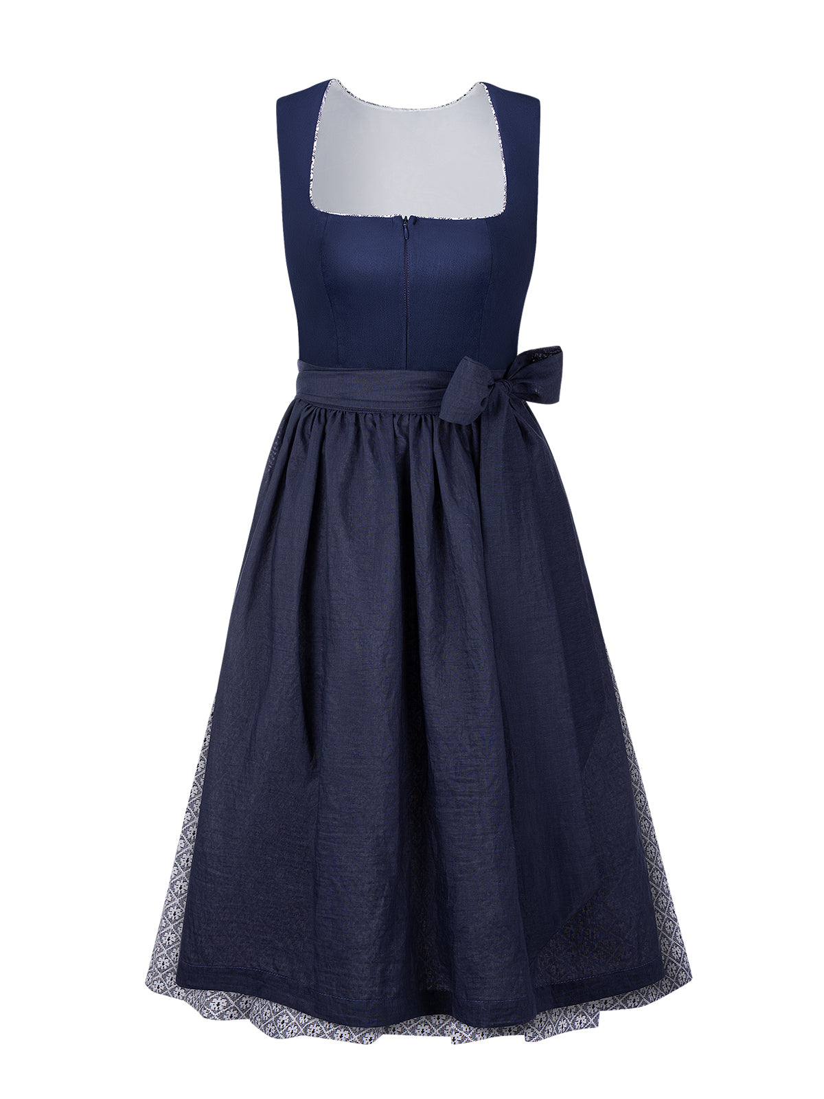 Klassisches Dirndl Kleid Maxima In Blau