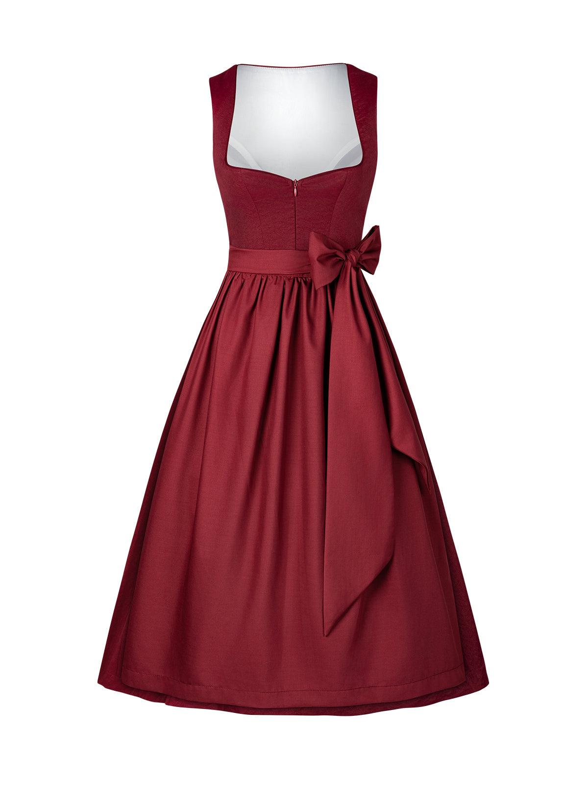 Damen Dirndl Doven für Oktoberfest in Rot