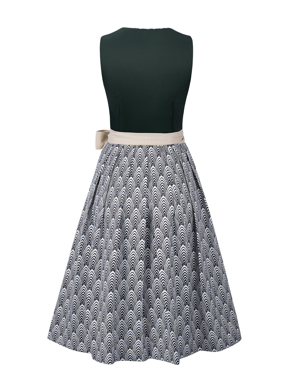 Dirndl Veronika In Grun im traditionellen Trachtenstil in Grün