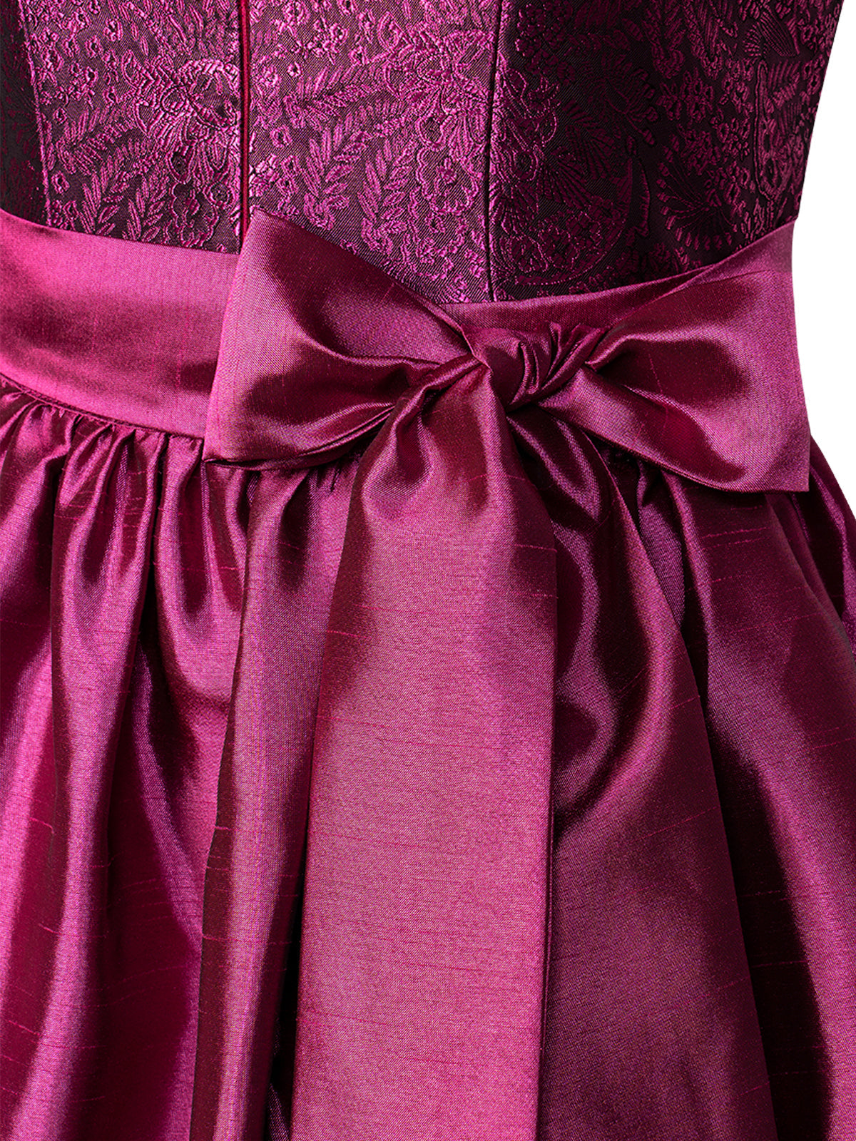 Klassisches Dirndl Kleid Julia In Dusty Rose in Pink
