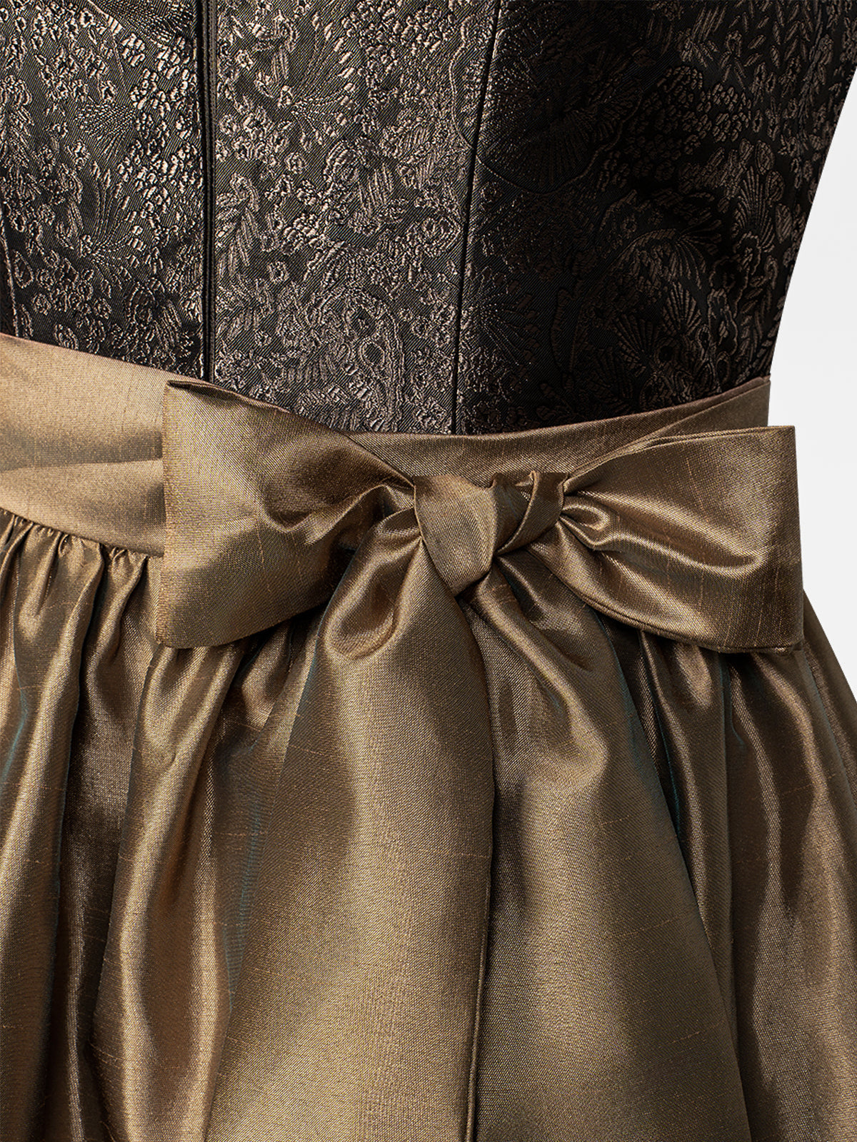 Damen Dirndl Julia In Brown für Oktoberfest in Braun
