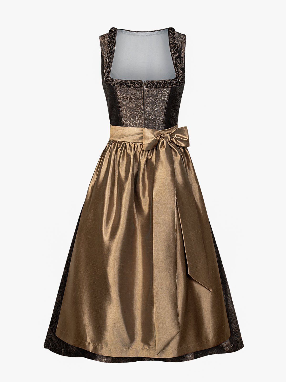 Damen Dirndl Julia In Brown für Oktoberfest in Braun