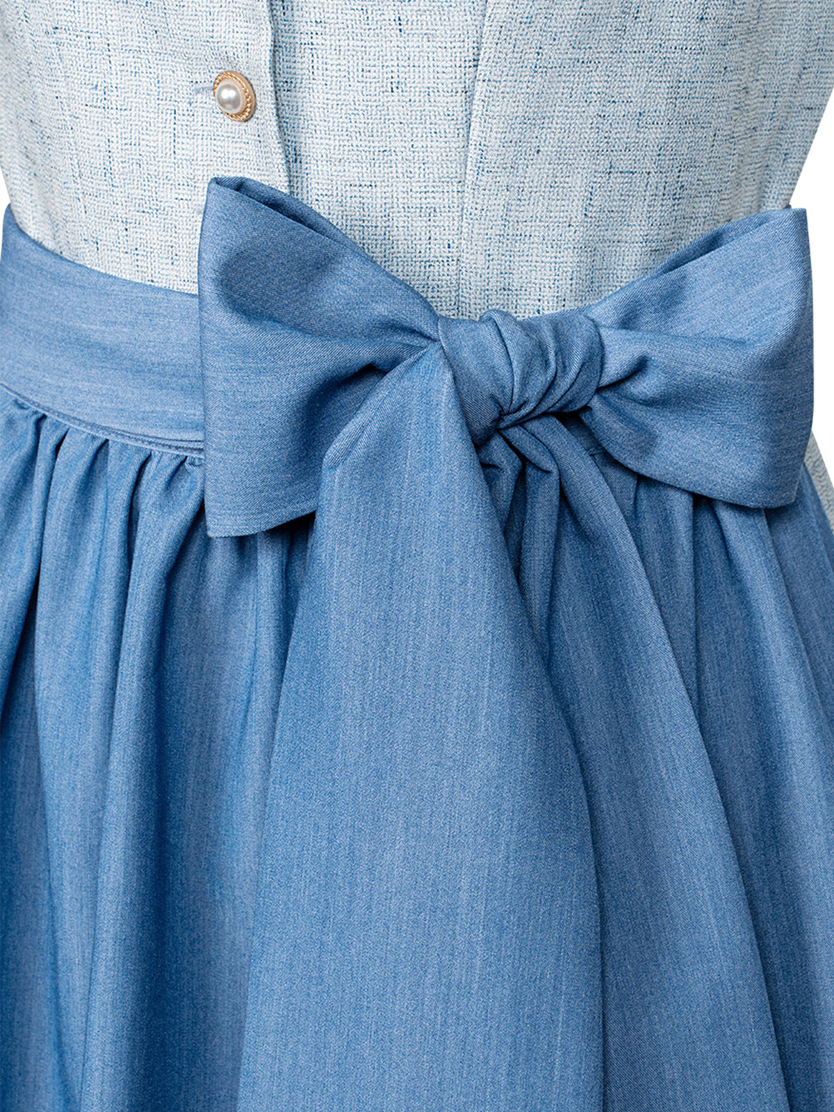 Damen Dirndl Amana In Blau für Oktoberfest