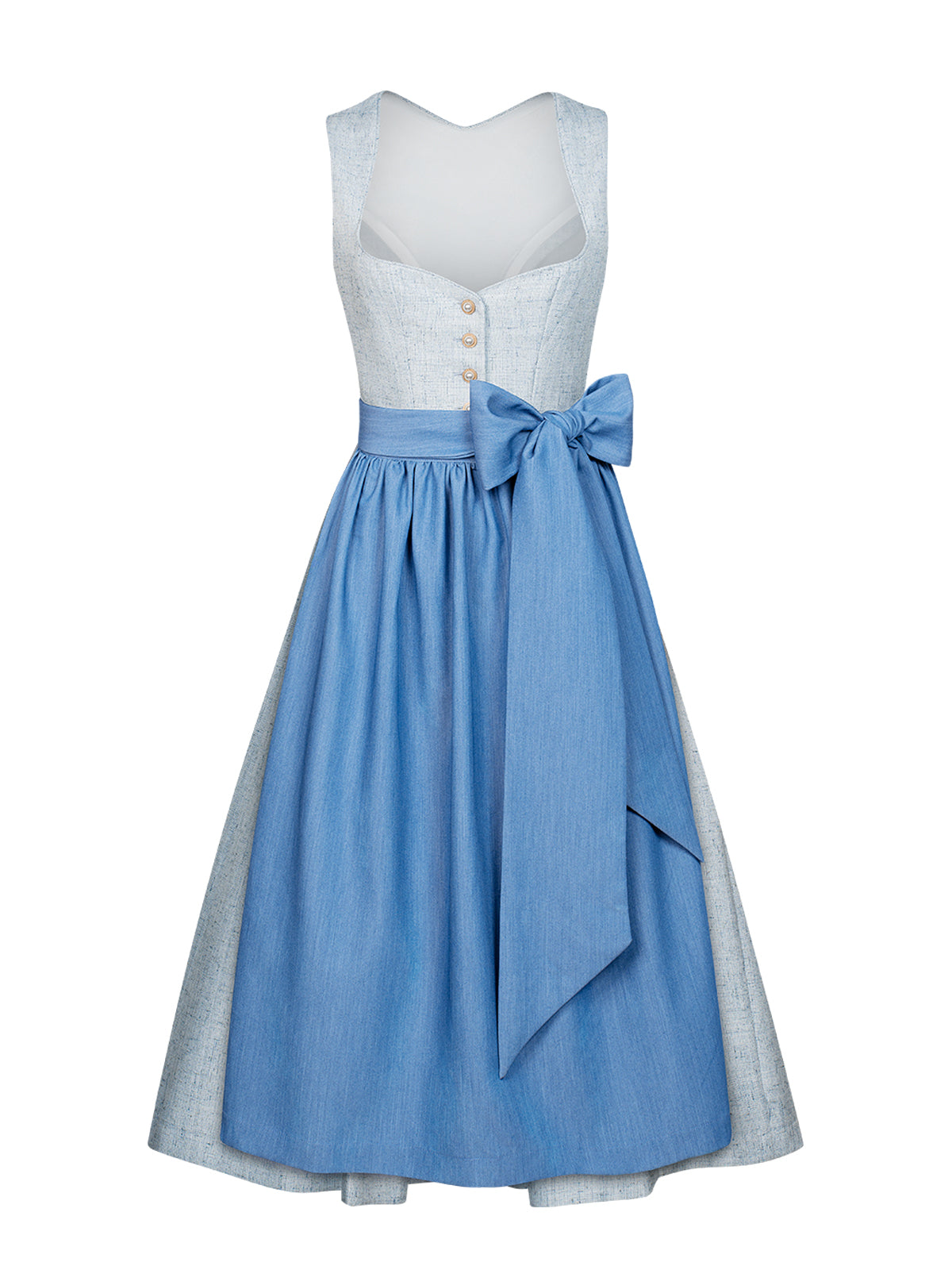 Damen Dirndl Amana In Blau für Oktoberfest
