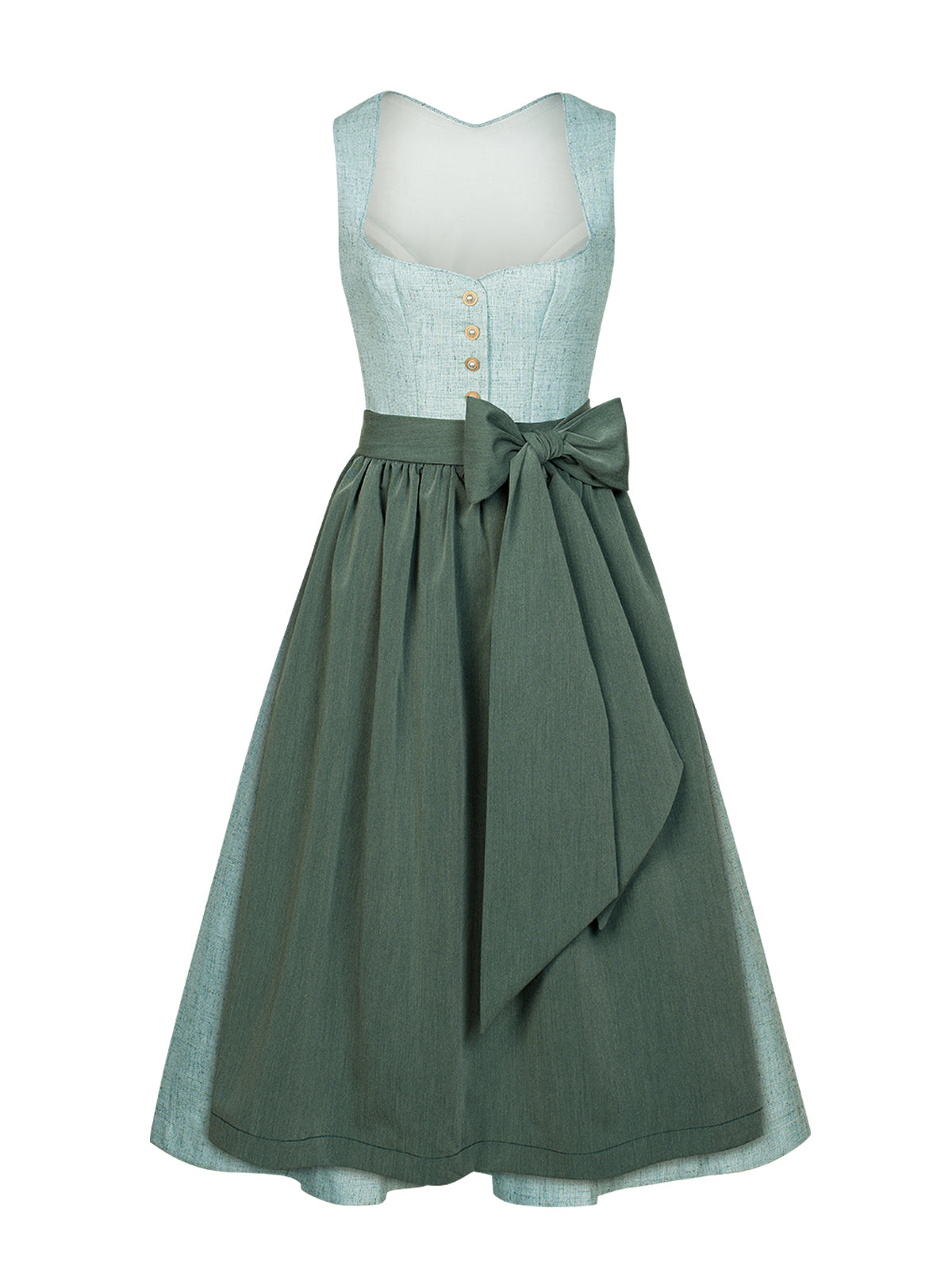 Dirndl Amana In Grun im traditionellen Trachtenstil in Grün