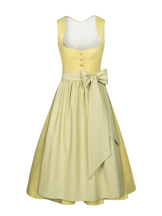 Damen Dirndl Amana In Gelb für Oktoberfest
