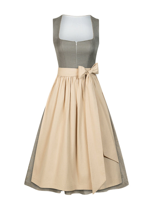 Damen Dirndl Vanessa In Grau für Oktoberfest