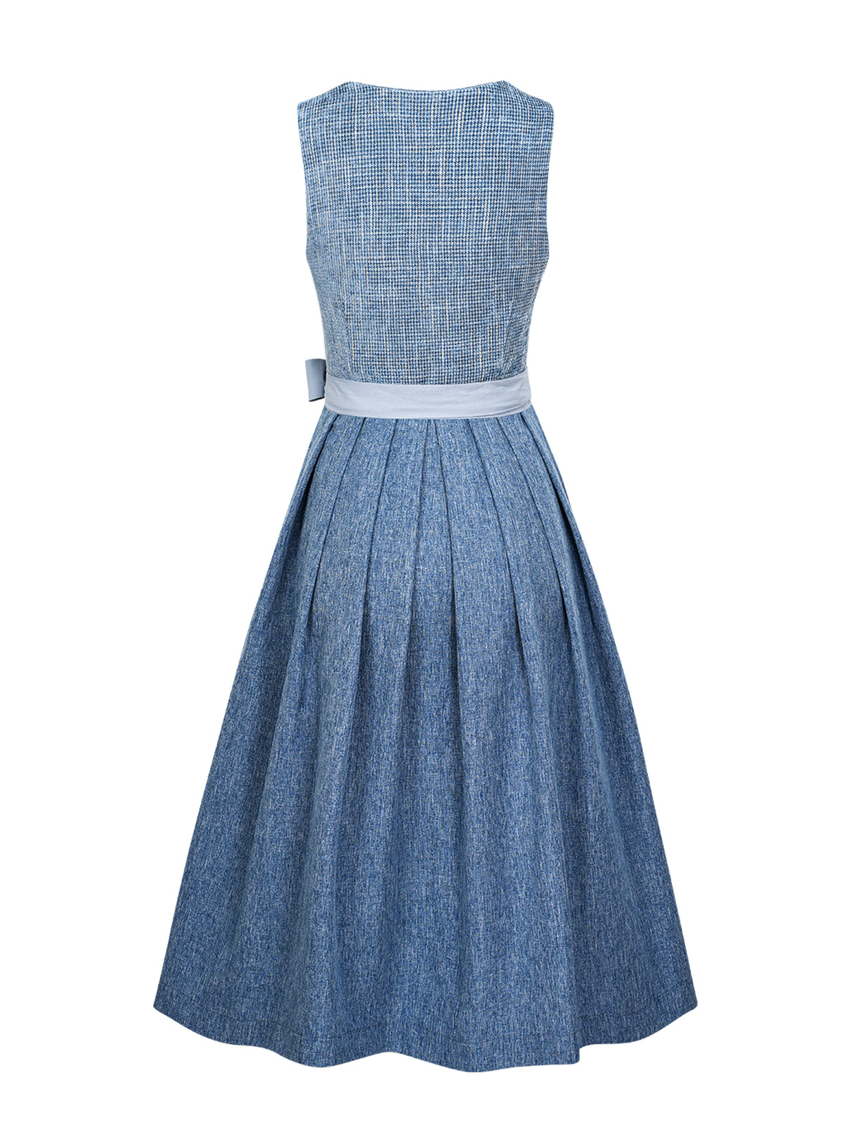 Damen Dirndl Caroline In Hellblau für Oktoberfest
