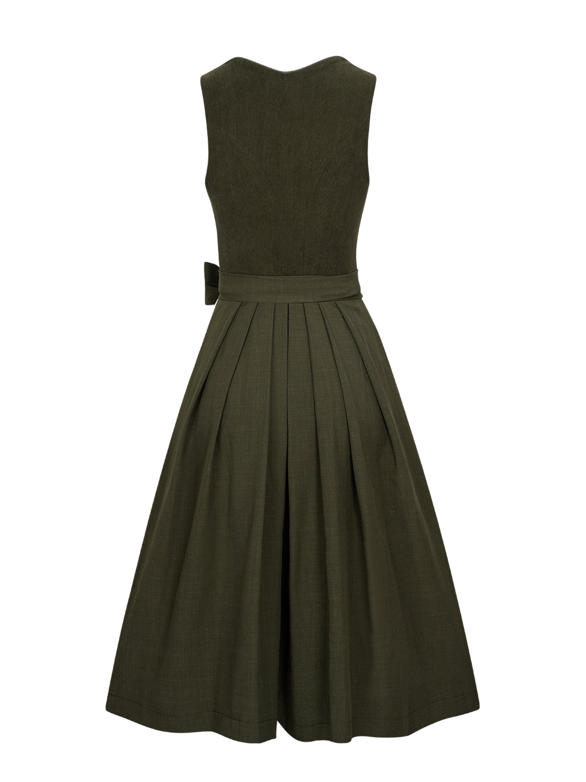 Trachtenkleid Kira In Tannengrunes mit elegantem Design in Grün