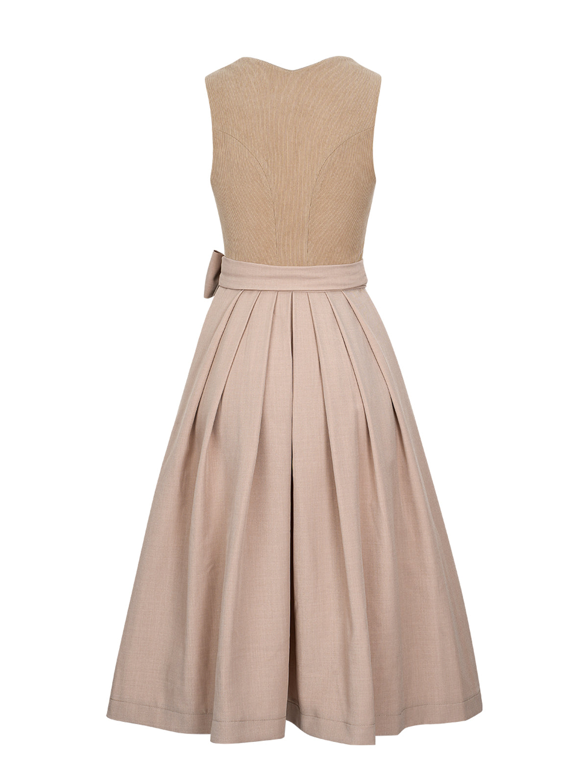 Klassisches Dirndl Kleid Kira In Sand in Braun