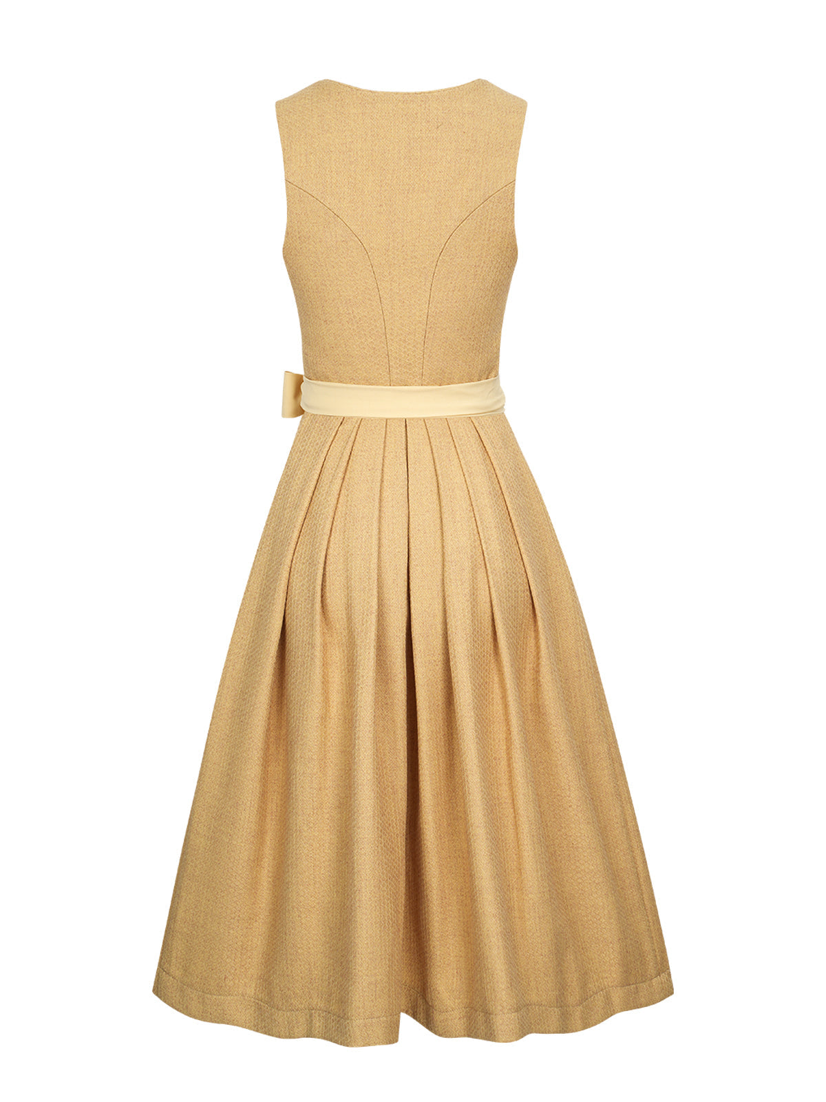 Dirndl Camille In Yellow im traditionellen Trachtenstil