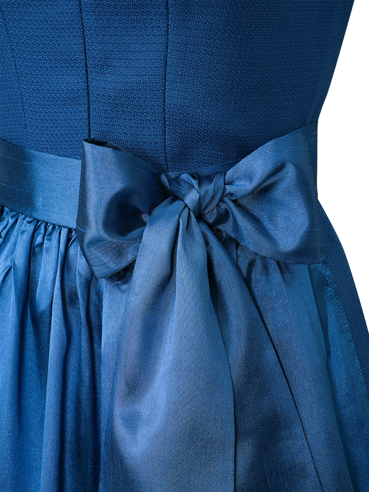 Dirndl Camille In Royalblaues im traditionellen Trachtenstil