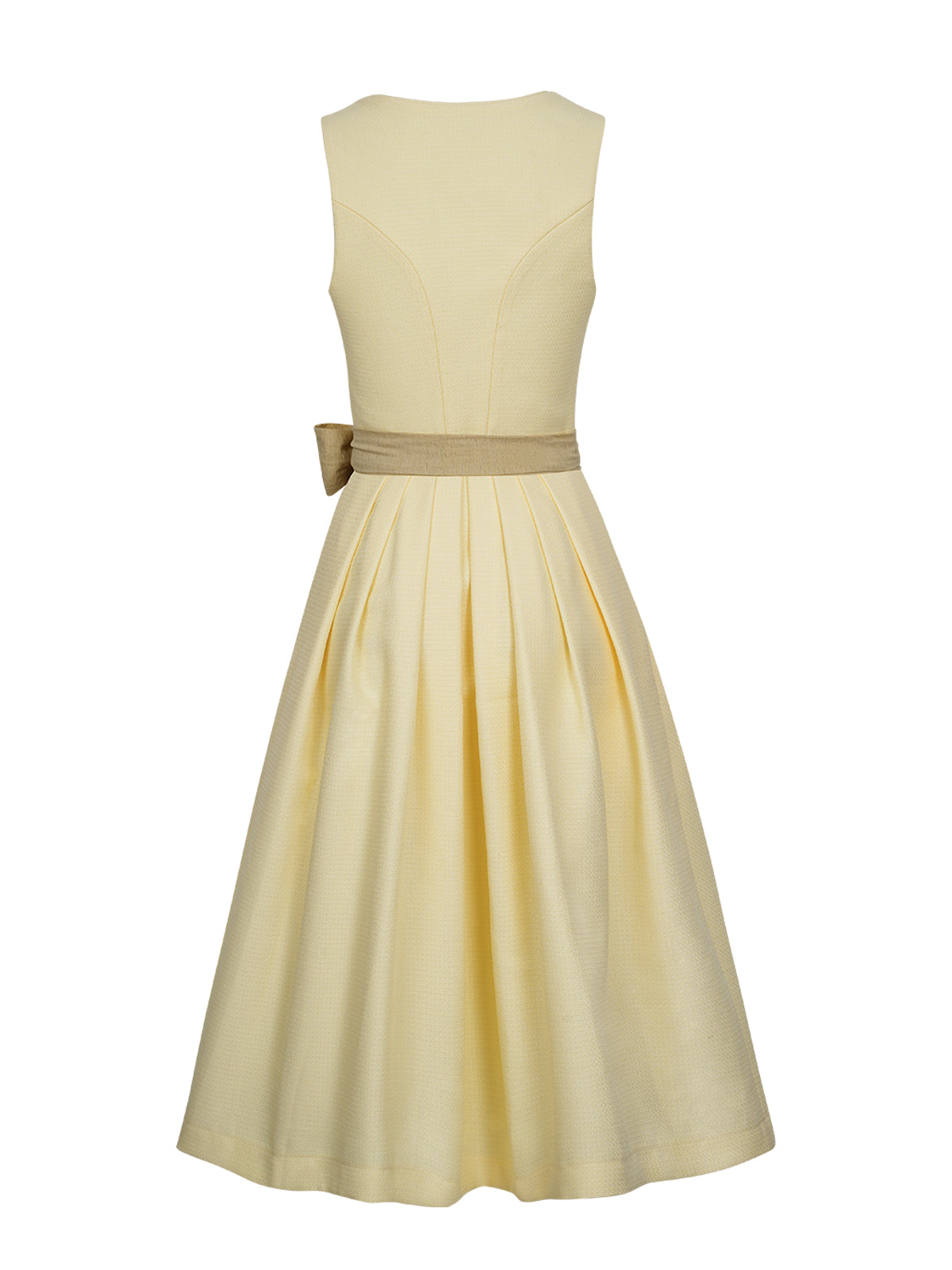 Festliches Dirndl Camille In Lime Yellow für die Wiesn