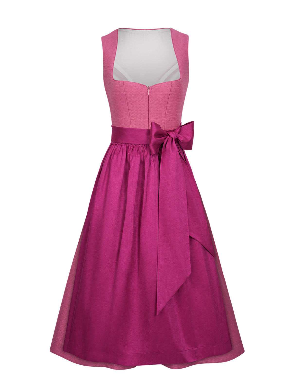 Trachtenkleid Camille In Beerenfarbenes mit elegantem Design in Pink