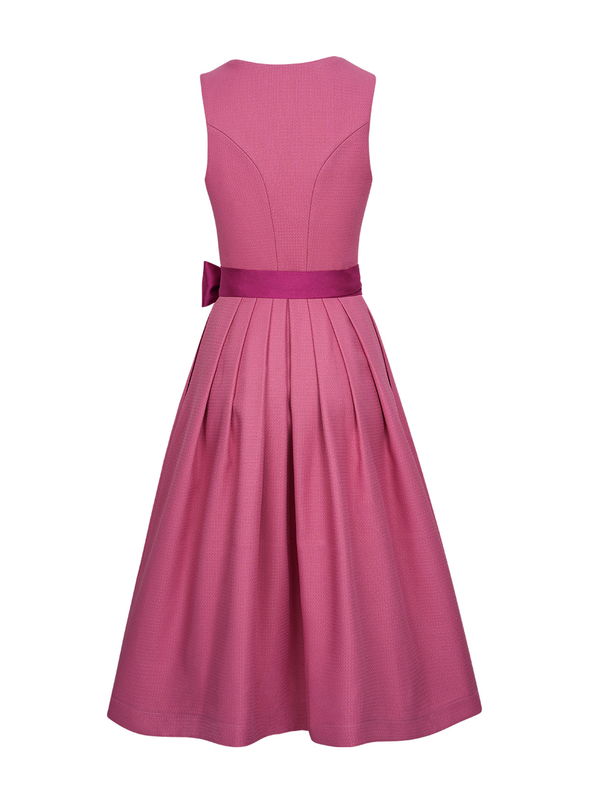 Trachtenkleid Camille In Beerenfarbenes mit elegantem Design in Pink