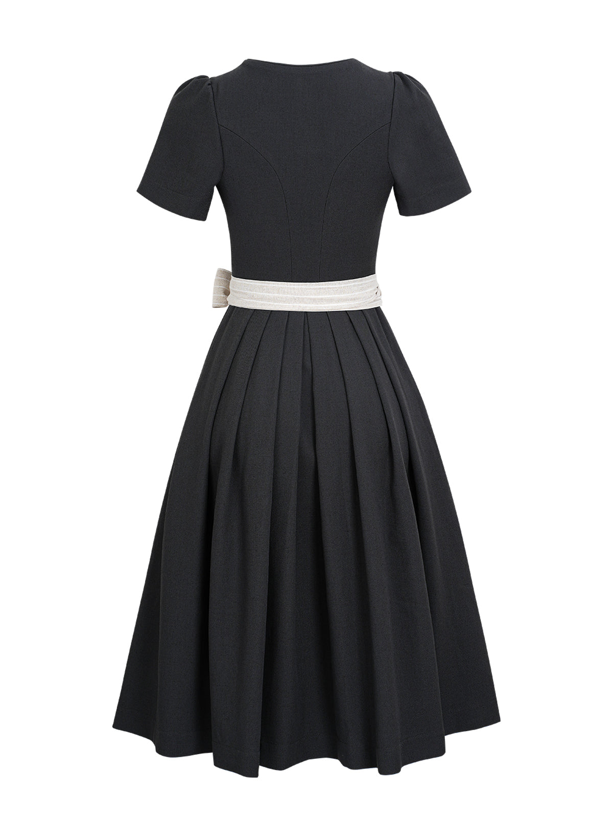 Trachtenkleid Ava In Grau mit elegantem Design
