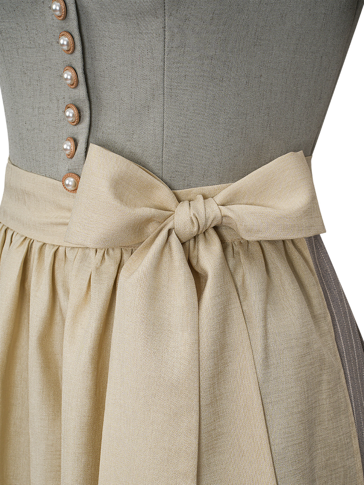 Damen Dirndl Ava In Beige für Oktoberfest