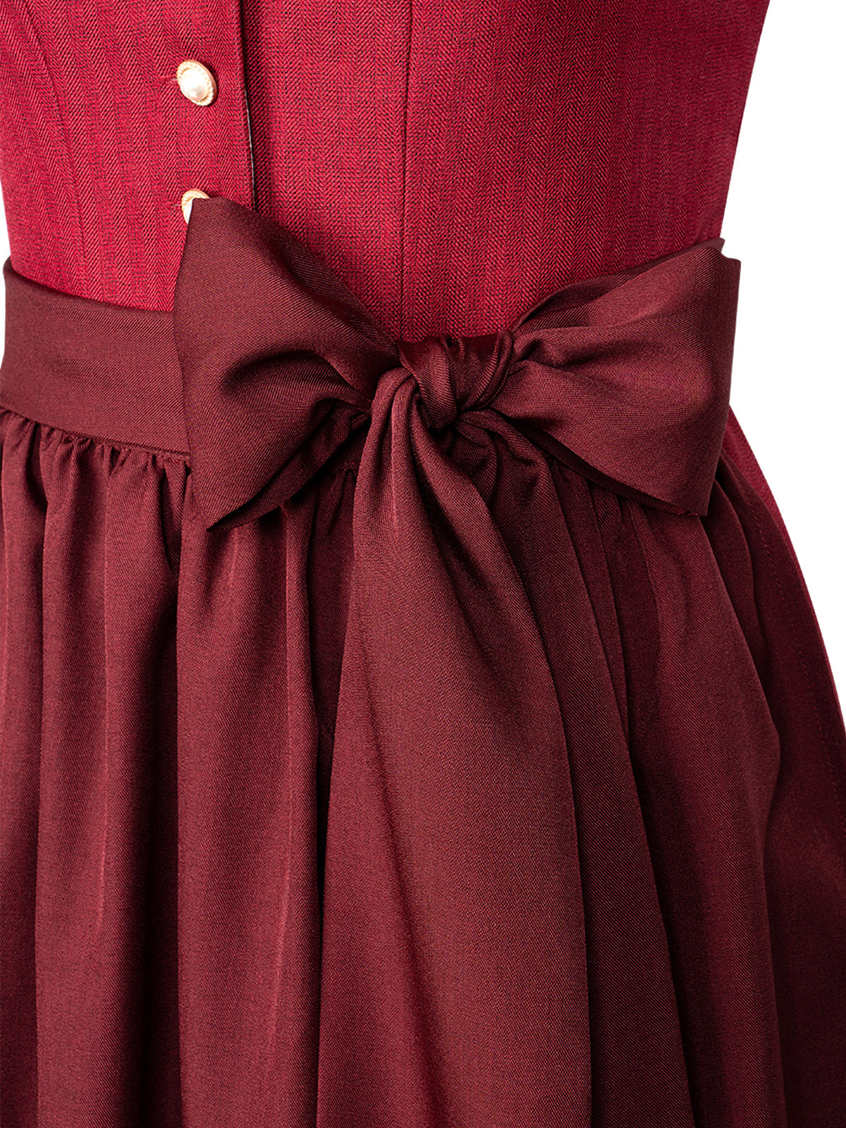 Dirndl Amana In Rot im traditionellen Trachtenstil
