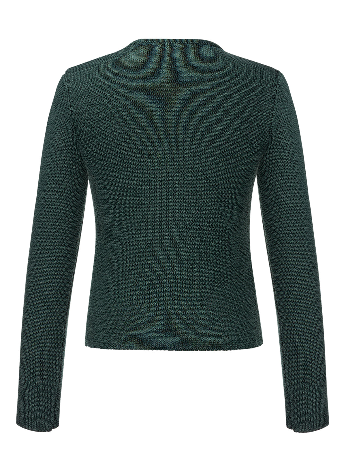 Elegante Trachtenjacke Strickjacke  Mira In Dunkelgrün für festliche Anlässe