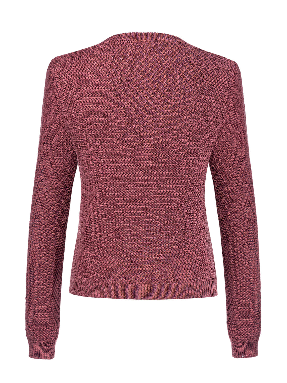 Trachtenjacke Strickjacke Amalia In Dusty Lila im klassischen Alpenstil