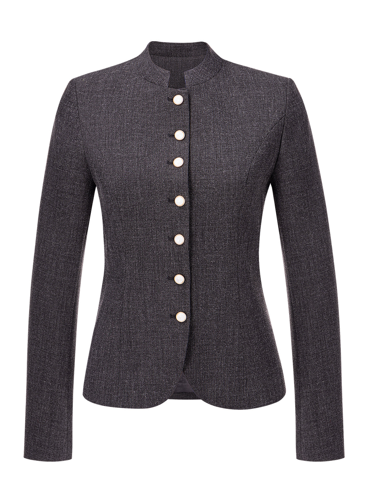 Elegante Trachtenjacke Damenjacke Barly Schwarz für festliche Anlässe