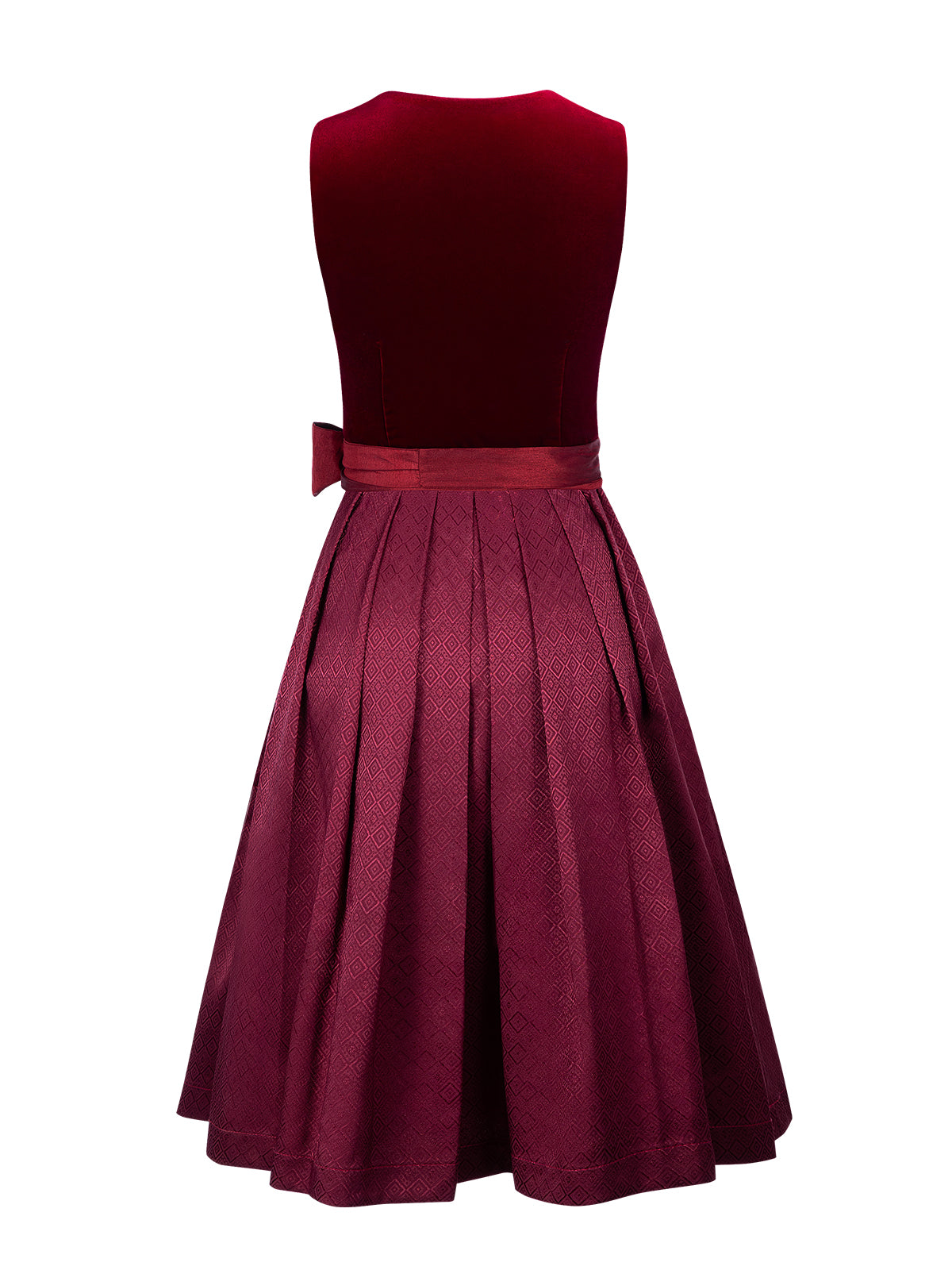Klassisches Dirndl Kleid Klaudia in Rot